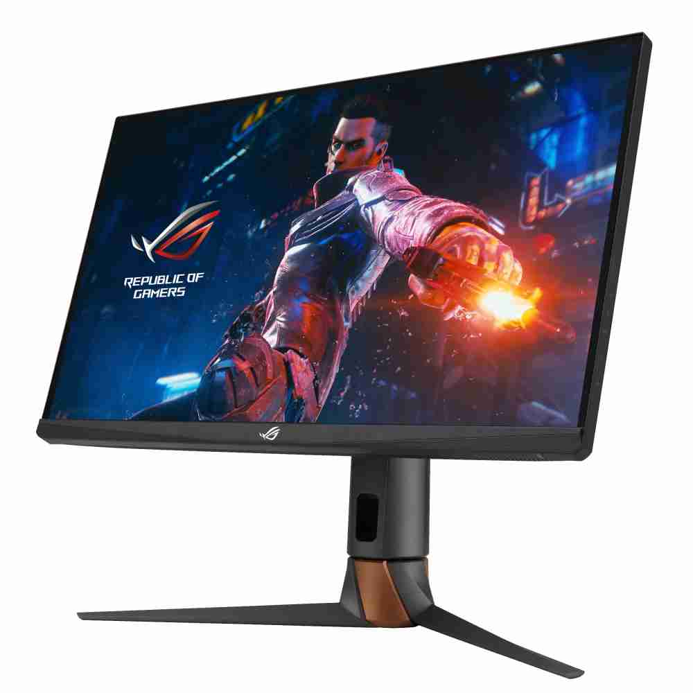华硕ASUS ROG Swift 360Hz PG27AQN，，采用森林舞会全新可支持ULMB2技术的高阶电竞显示器，，，，为电竞玩家打造突破以往的急速游戏体验。。（图片来源：ASUS提供）